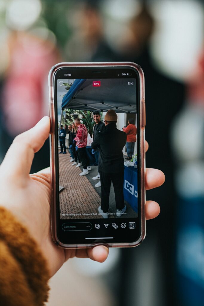 Streaming vs 9 to 5: IRL setup capturing daily life for Gen Z audience