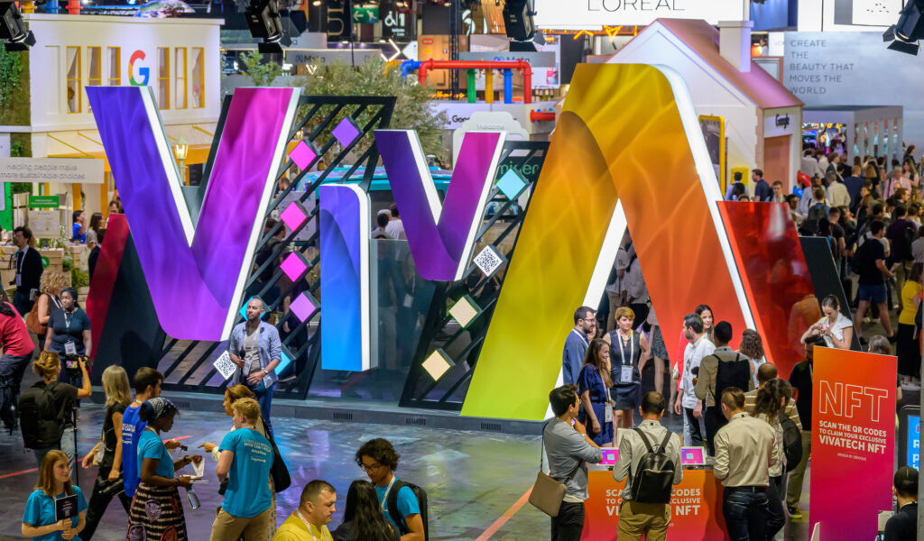 VivaTech Sports Tech Exhibit Floor